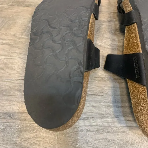 Birkenstock Mayari Leather Buckle Strap Sandals