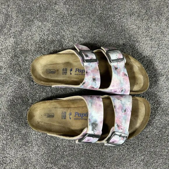 Birkenstock Papillio Arizona Digital Floral Pattern 260 Sandals Women’s 40 US 9