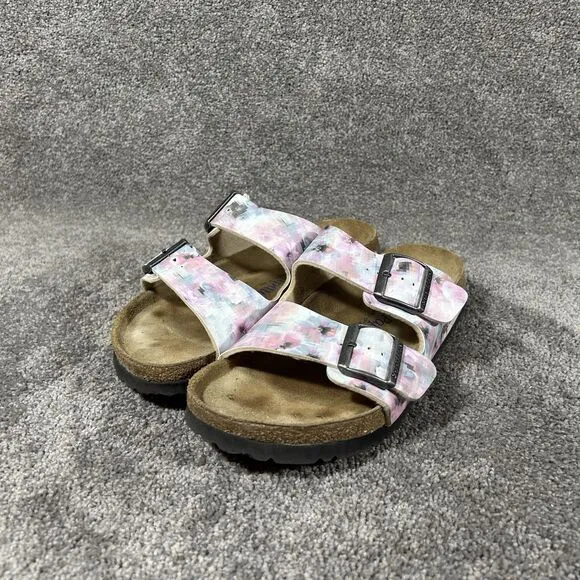 Birkenstock Papillio Arizona Digital Floral Pattern 260 Sandals Women’s 40 US 9