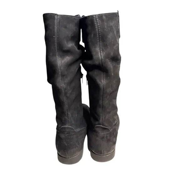 Birkenstock Women's Suede Leather Black Luton Suede Leather Tall Boots Sz 39/8