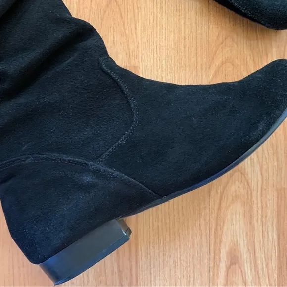 Black Slouchy Cathy Jean Knee High Boots