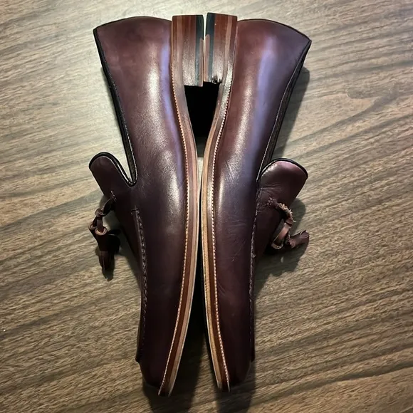 Blake McKay Size 8 Leather Tassel Loafers