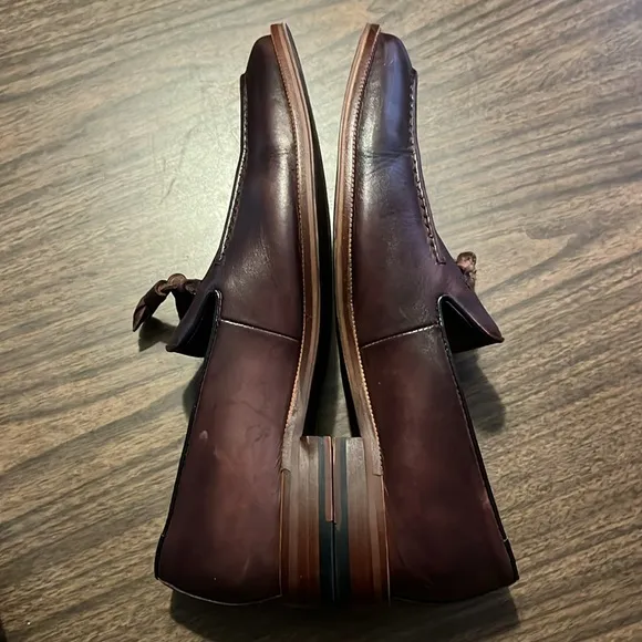 Blake McKay Size 8 Leather Tassel Loafers