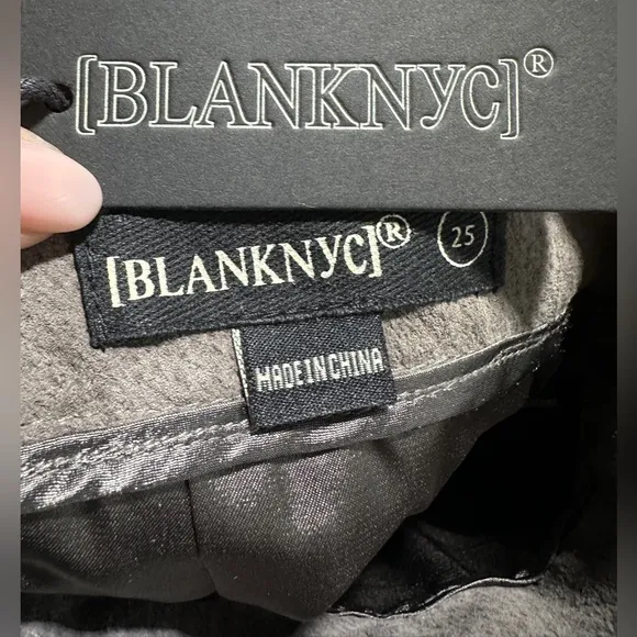 Blank NYC | High Altitude Suede Leather Belted Skirt