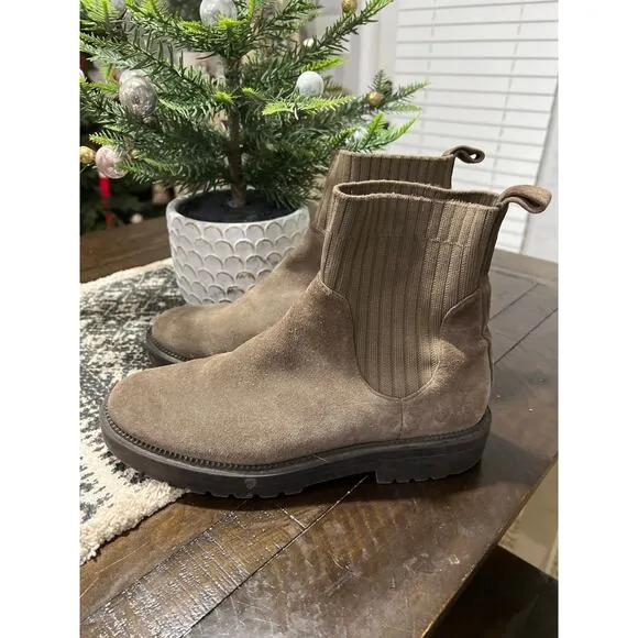 Blondo Hallie boots size 8.5 beige tan