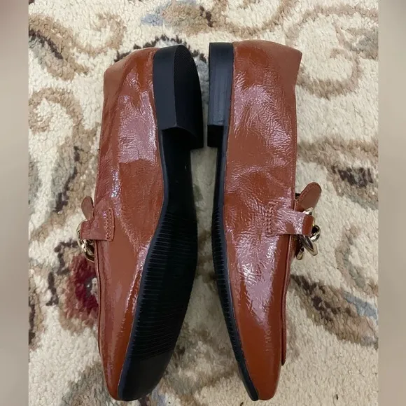 Blondo Sonny Brown Leather Waterproof Loafers Size 7.5