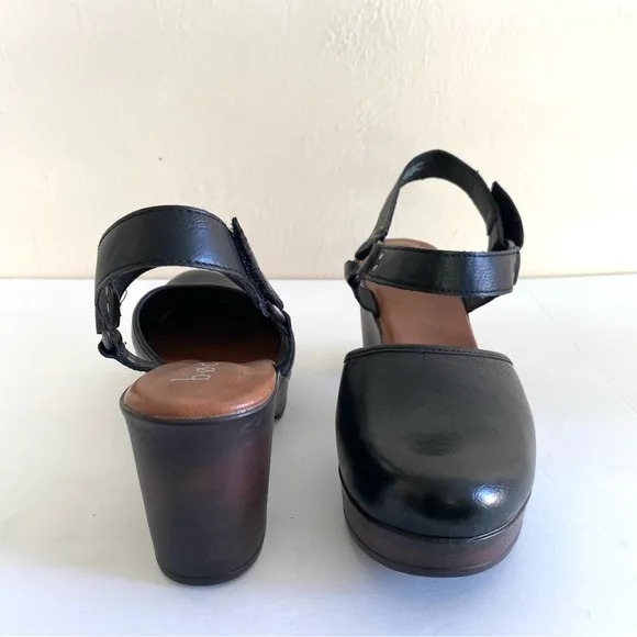 B.O.C. Mary Jane Platform Shoe Size 11 Med Classic Rounded Toe Sandals Black