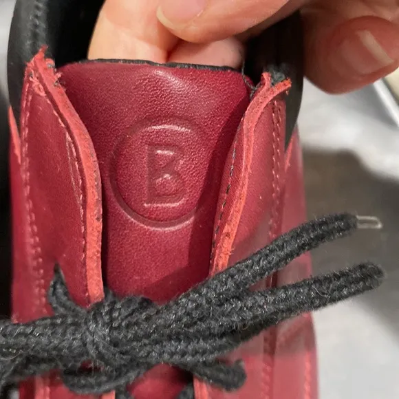 Bogner maroon boots