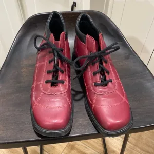 Bogner maroon boots