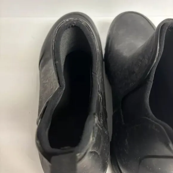 Bogs Men’s Sauvie Slip-On Boots Black, Size 11 M