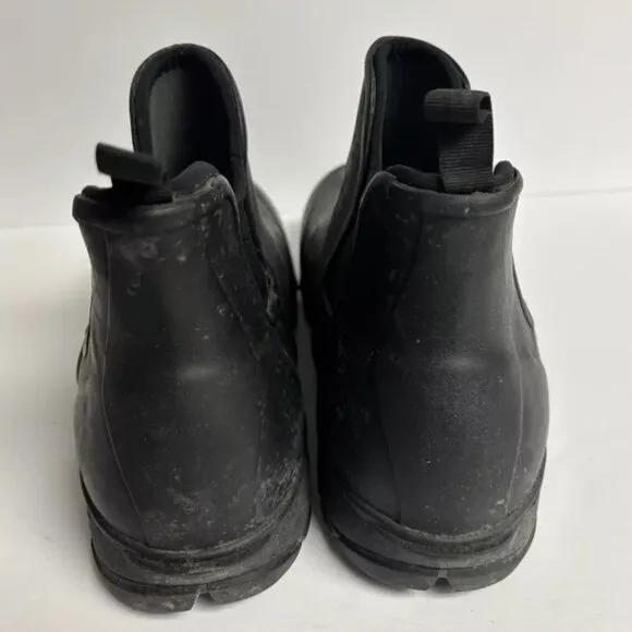 Bogs Men’s Sauvie Slip-On Boots Black, Size 11 M