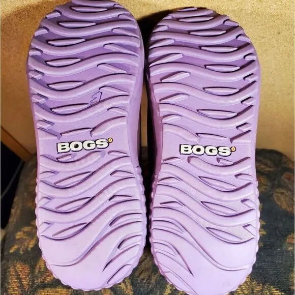 BOGS Rebound Purple Suede Boots