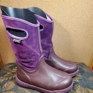 BOGS Rebound Purple Suede Boots