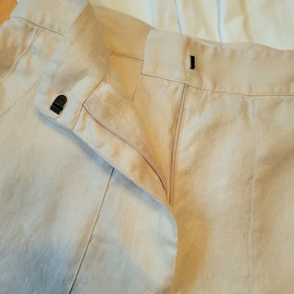 BONDI BORN Brindisi 100% Japanese Linen Shorts Sz M