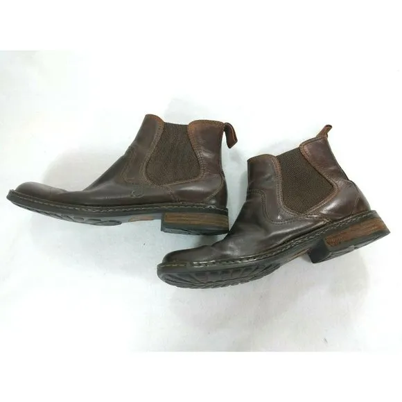 Born Ankle Boots Men's Size 9.5 M/W Slip On Leathe