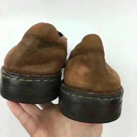 Born Mens Loafers Size 11 45 M/W Brown Leather