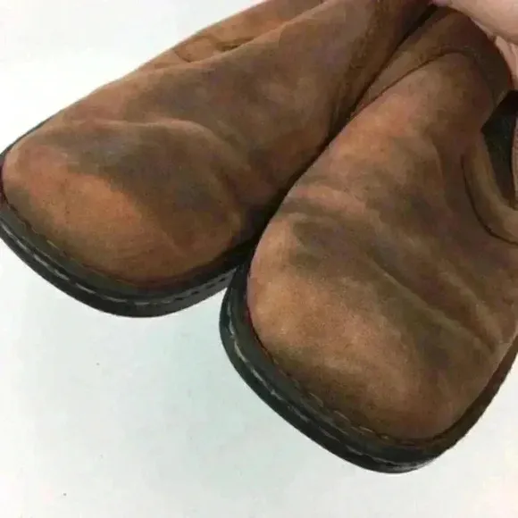 Born Mens Loafers Size 11 45 M/W Brown Leather