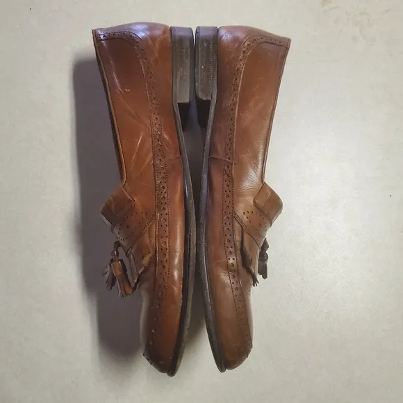Bostanian Florentino Leather Loafers sz 10 M