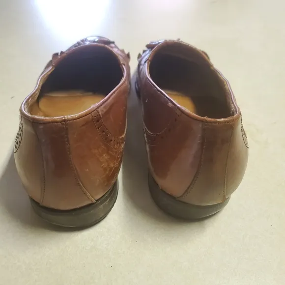 Bostanian Florentino Leather Loafers sz 10 M