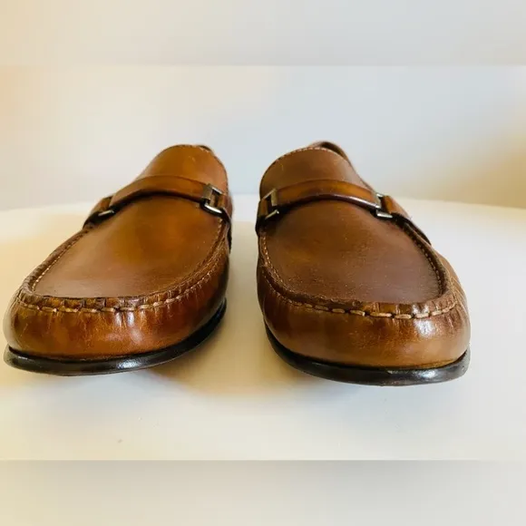 Bostonian Men's Slip On Loafers Brown Leather, Size 10 M, 22734