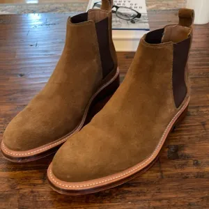 Bostonian Tan Suede Boots 7