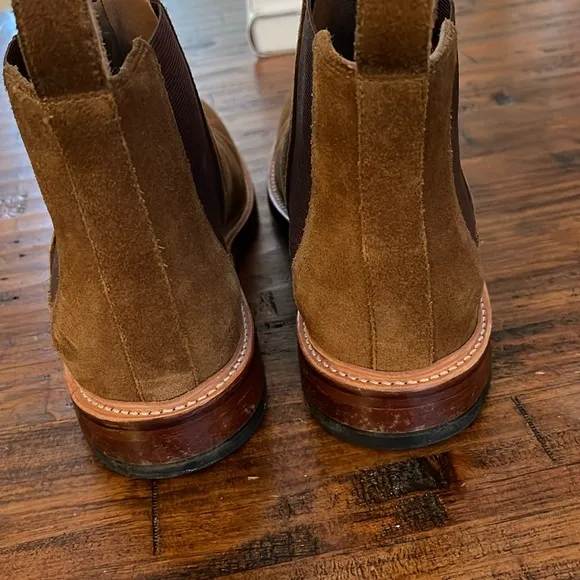 Bostonian Tan Suede Boots 7