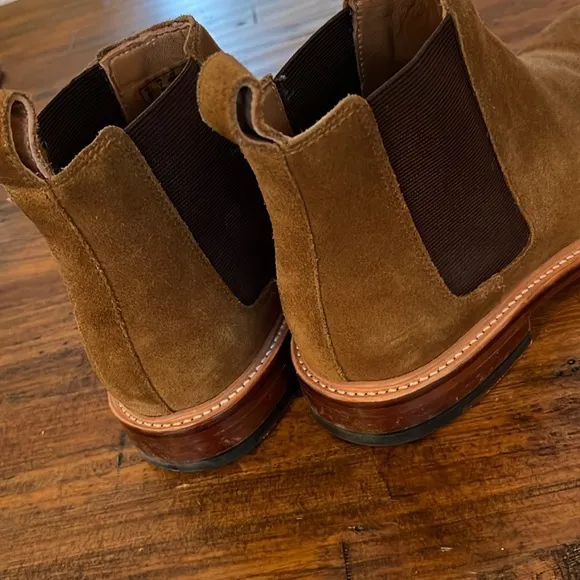 Bostonian Tan Suede Boots 7