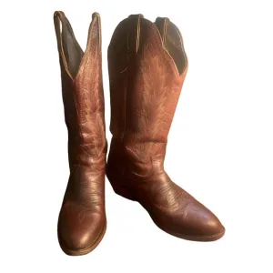 Boulet Boots Pull On Western Cowgirl Boots Womens Size 7C