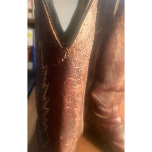 Boulet Boots Pull On Western Cowgirl Boots Womens Size 7C