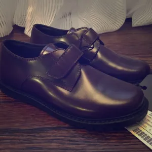 Boys Dolce &amp; Gabbana burgundy loafers