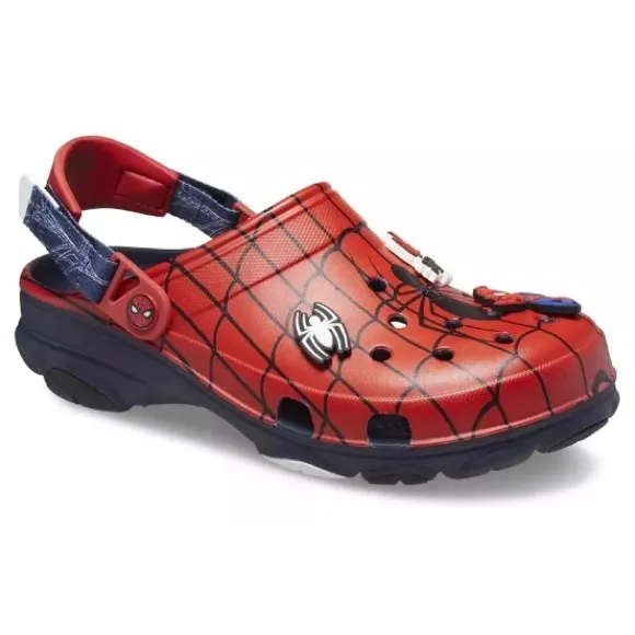Boy's Sandals Crocs Spiderman Classic Clog reare collectible