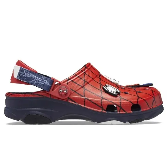 Boy's Sandals Crocs Spiderman Classic Clog reare collectible