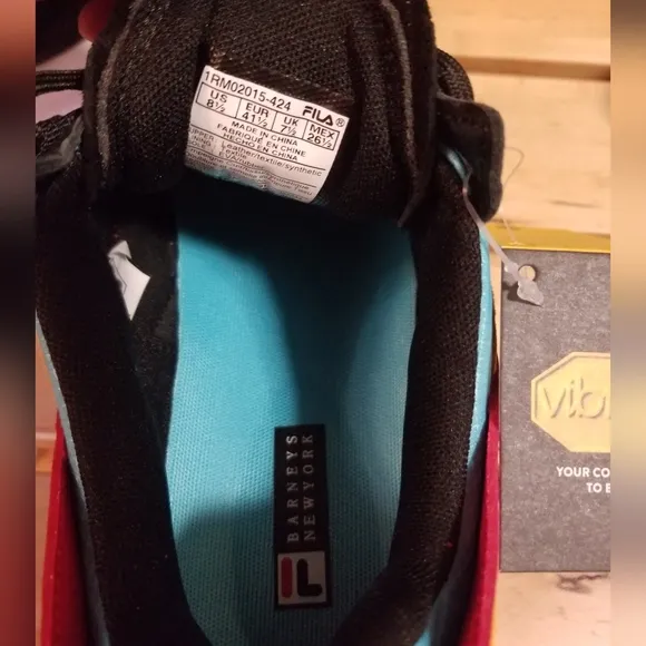 Brand New FILA x BARNEYS  Men's Vibram Sneakers 8.5 (Never Worn)