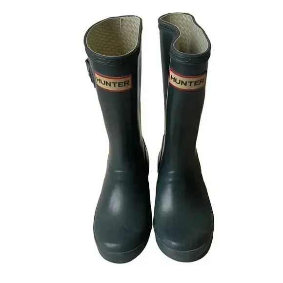 BRITISH HUNTER WELLIES  Vintage Children's Classic English Hunter Sz  SZ 12