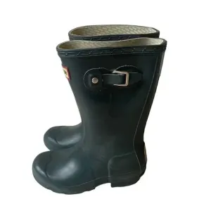 BRITISH HUNTER WELLIES  Vintage Children's Classic English Hunter Sz  SZ 12