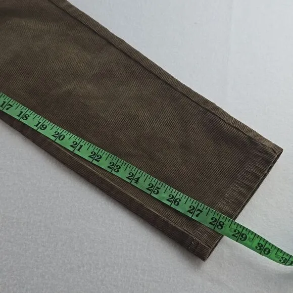 Brooks Brothers -  NWT Women's Brown Corduroy Skinny Pants Size 2