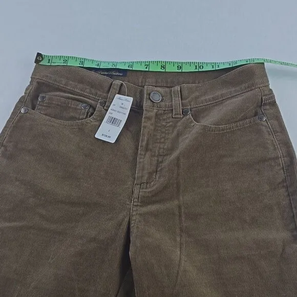 Brooks Brothers -  NWT Women's Brown Corduroy Skinny Pants Size 2