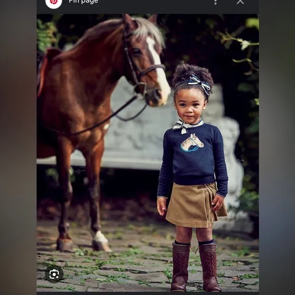 Brown Leather and Suede Riding Boots