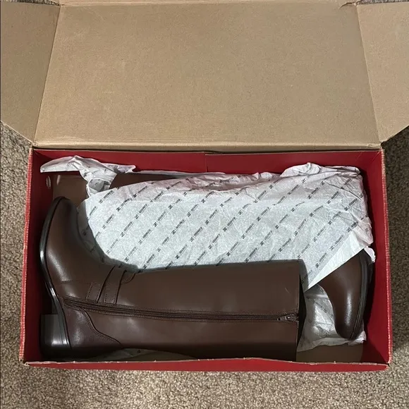 Brown Leather Boots