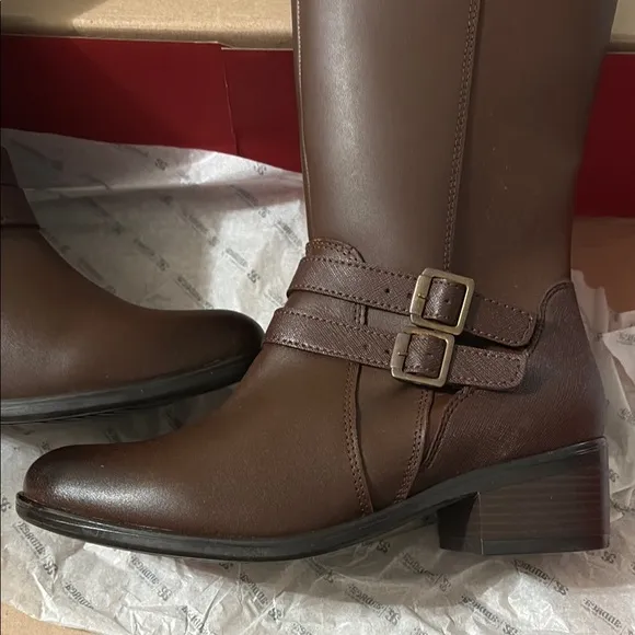 Brown Leather Boots