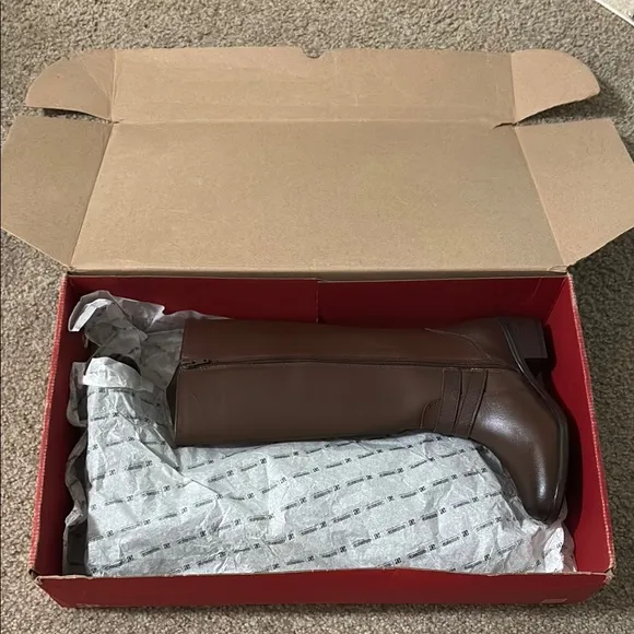 Brown Leather Boots