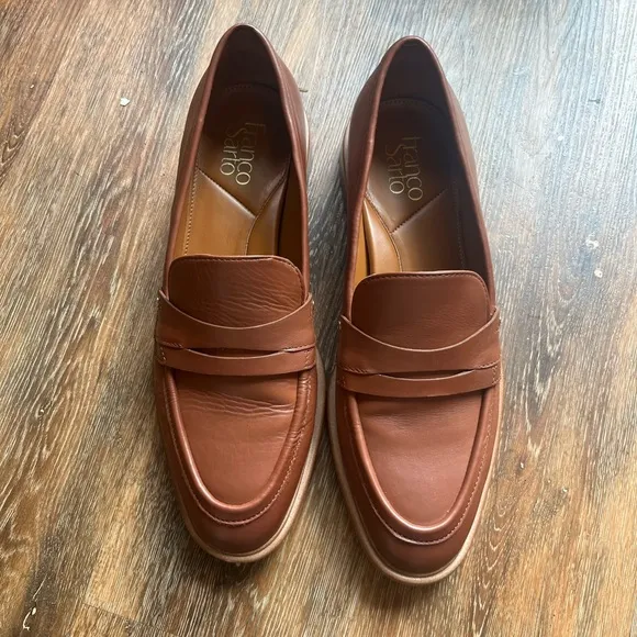 Brown loafers, Franco Sarto