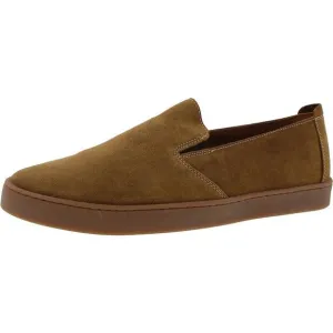 Bruno Magli Mens Bilboa Brown Solid Suede Loafers New