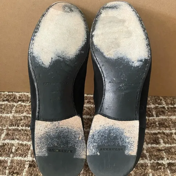 Burberry men’s black suede Chelsea boots