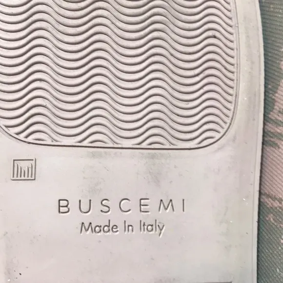 Buscemi Brand Lilac Leather Upper/Insoles High Top Fashion Sneakers Sz 32 EU o…