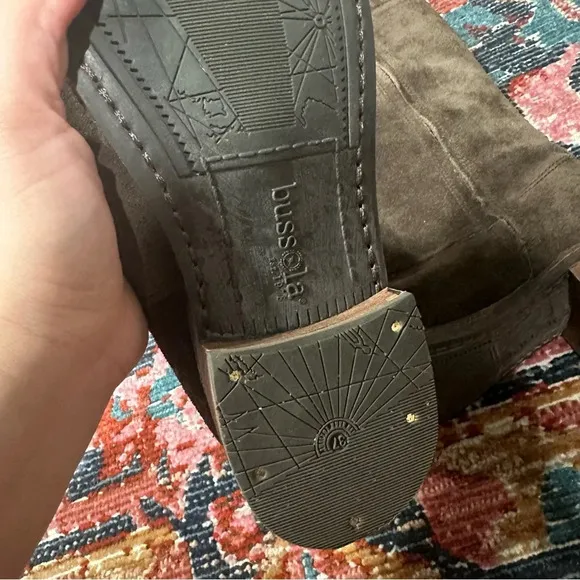 Bussola Sevilla Brown Tall Riding Boots Size 37