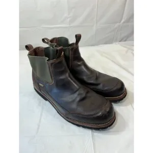 Cabelas 4most Leather Brown Boots Man’s Size 14 M Vibram Soles
