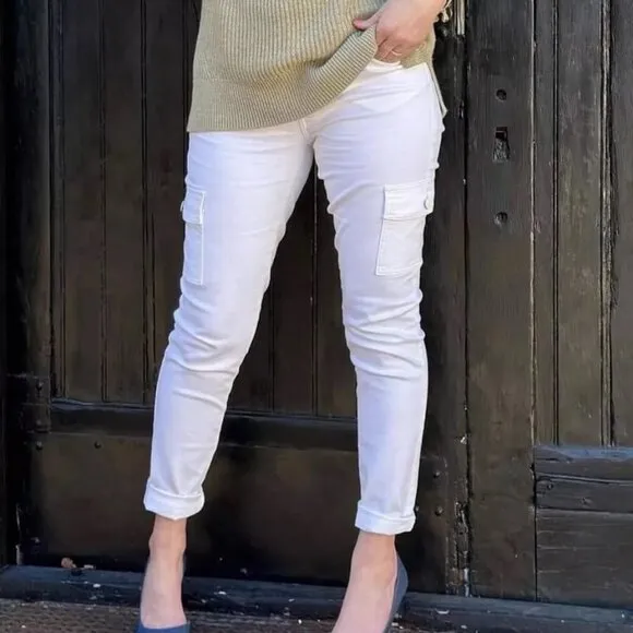 Cabi 6495 Skinny Cargo Spring 2024 Size 8 NWT
