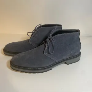 Calvin Klein Blue Suede Chukka Boots Men’s Size 9