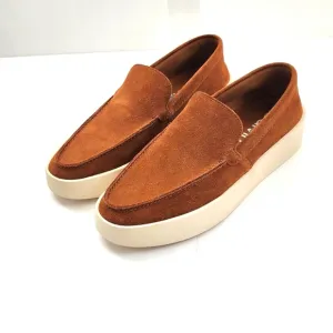 Calvin Klein Men's Carch Brown Suede Loafers Size 7